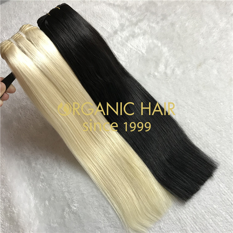 Hair extensions to order--Hand tied weft C14